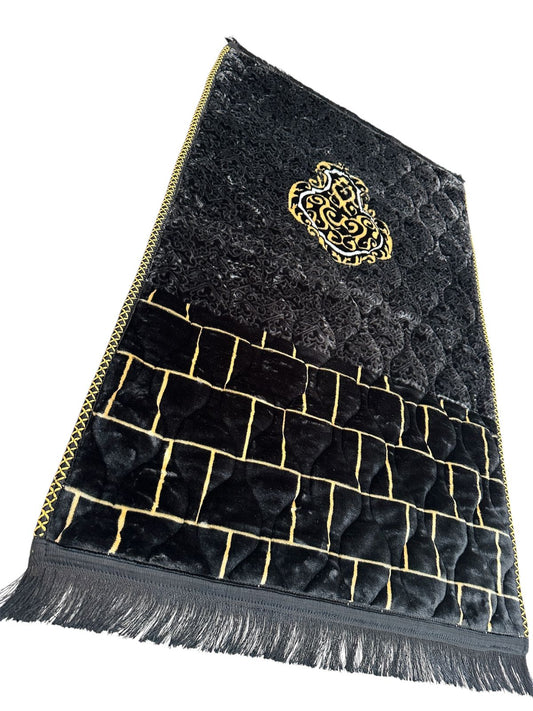 Janamaz Premium Velvet Quilted Prayer
